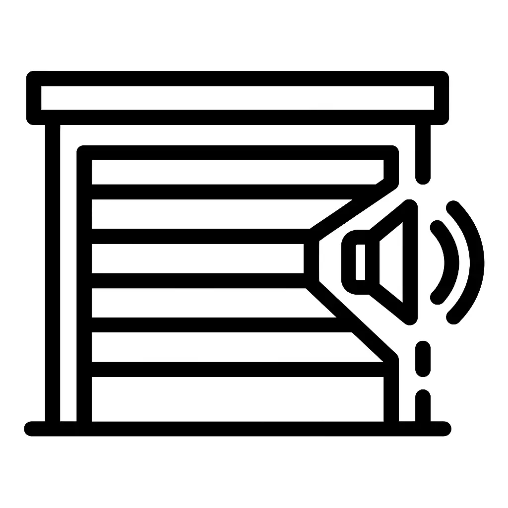 Garage Door Noise Reduction icon